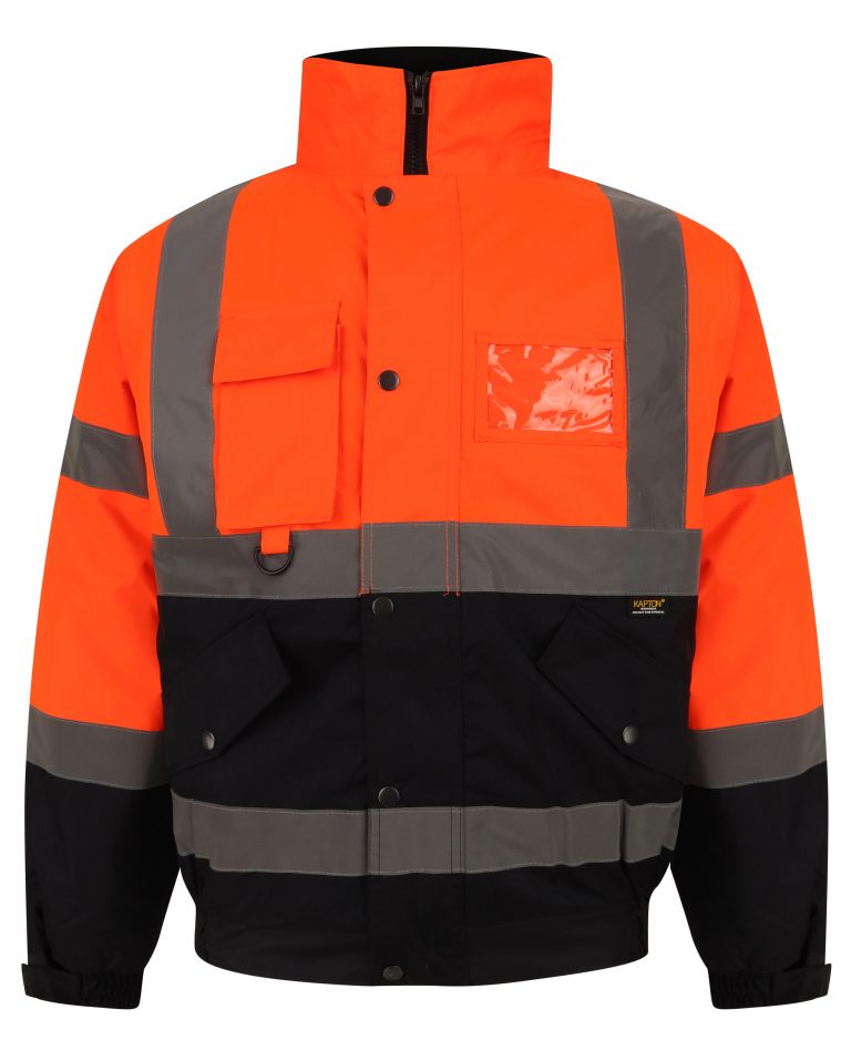 Hi-Vis Two Tone Bomber Jacket EN ISO 20471